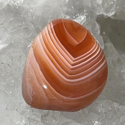 Agate Abricot Oasis de Cristal