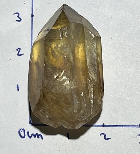 Pointe Citrine Naturelle 