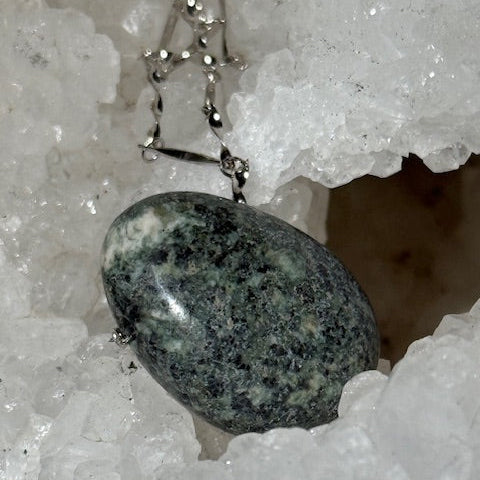 Pendentif Pierre bleue des monts Preseli 