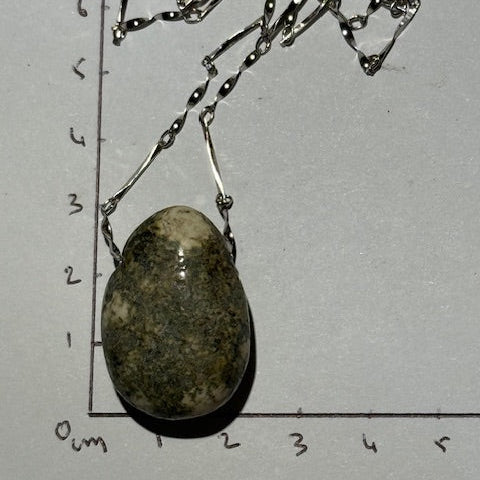 Pendentif Pierre bleue des monts Preseli 