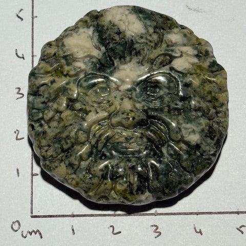 Homme vert en Pierre bleue des monts Preseli