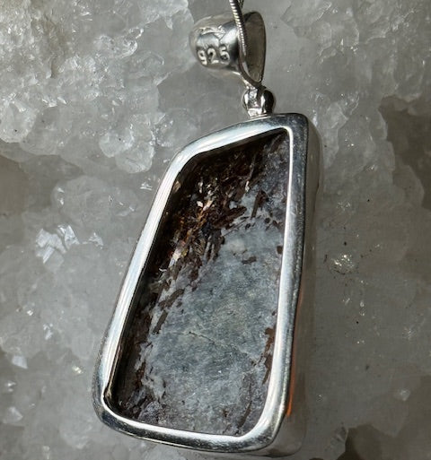 Astrophyllite Pendant (Russia) (Silver Setting)