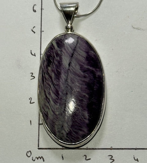 Pendentif Kämmerérite (Rare) (Monture Argent)