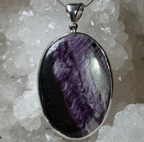 Pendentif Kämmerérite (Rare) (Monture Argent)