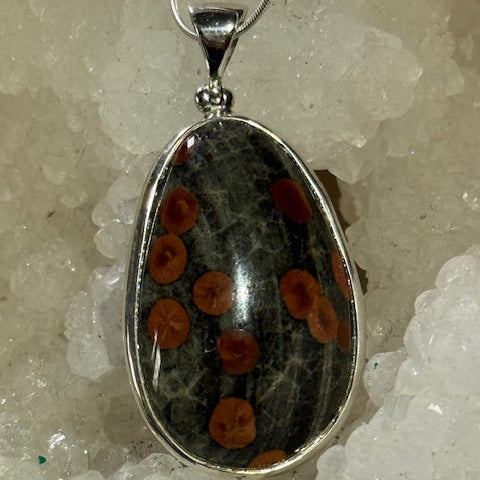 Pendentif Obsidienne Arachide