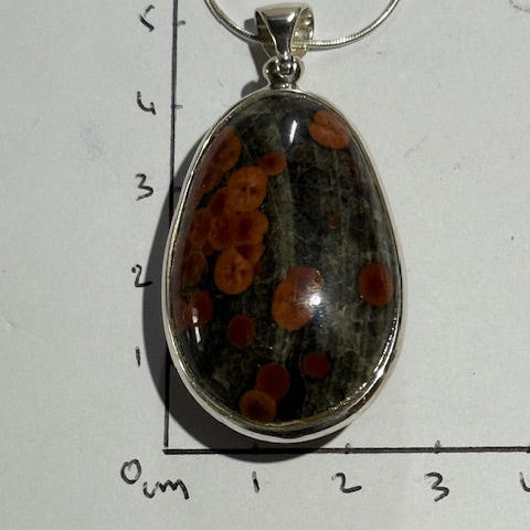 Pendentif Obsidienne Arachide