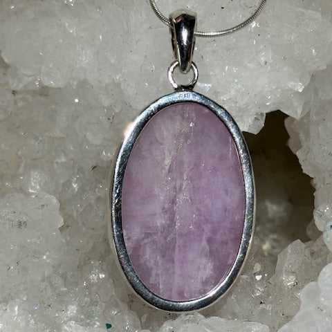 Pendentif Kunzite(Monture Argent)