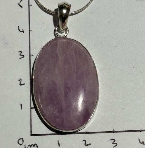 Pendentif Kunzite(Monture Argent)