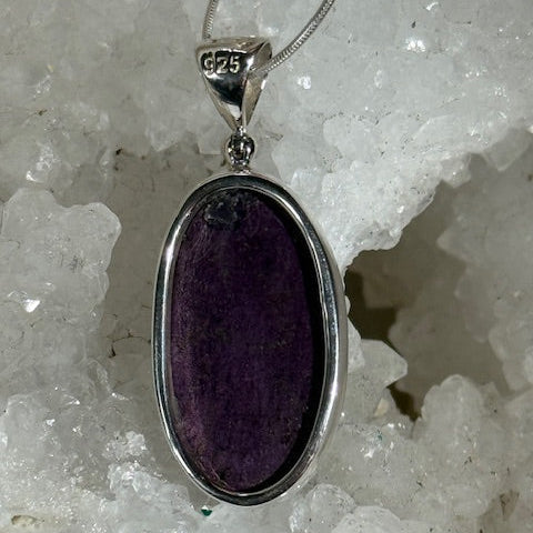 Pendentif Purpurite (Monture Argent)