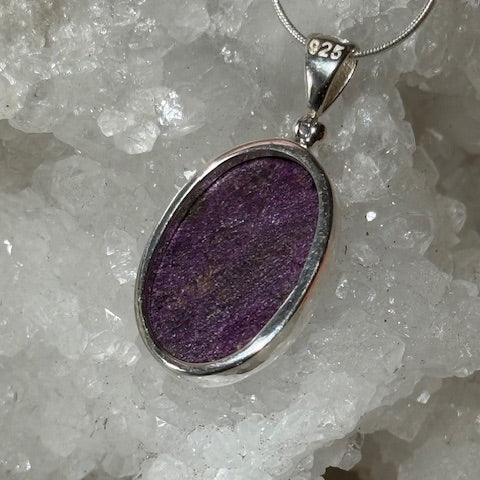 Pendentif Purpurite (Monture Argent)