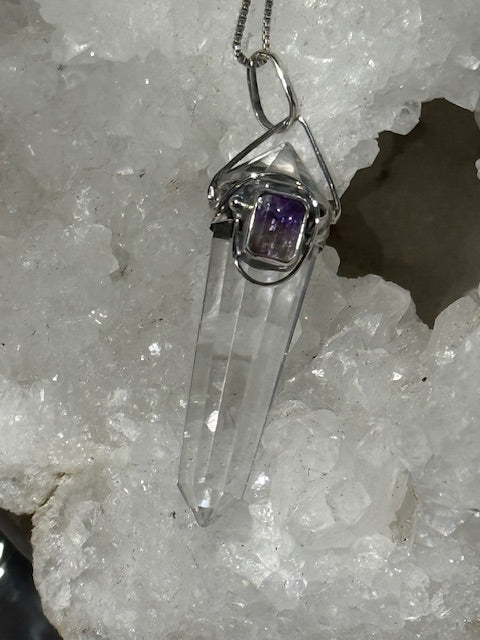 Vogel Quartz Pendants in Sterling Silver