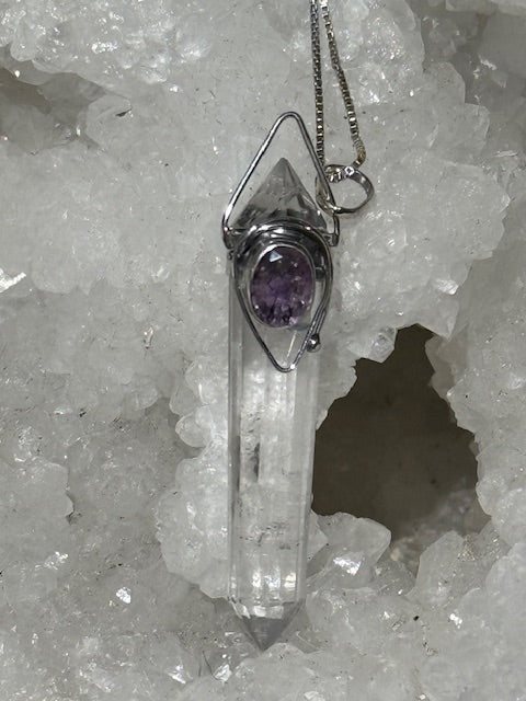 Vogel Quartz Pendants in Sterling Silver