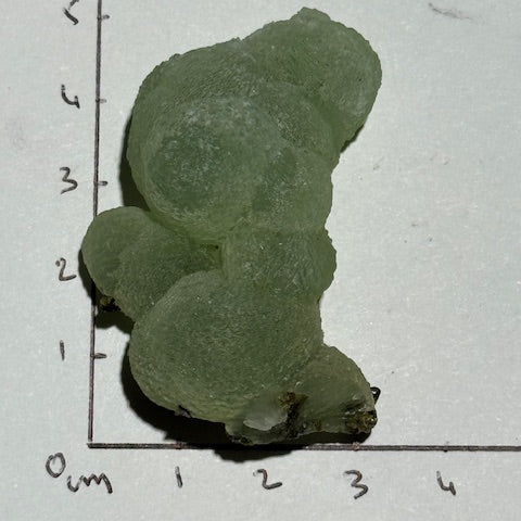 Préhnite sur Epidote