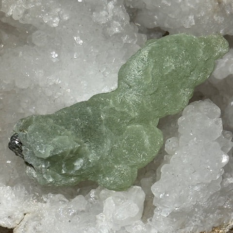 Préhnite sur Epidote