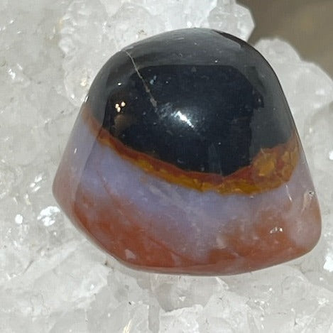 Œil De Shiva En Agate Naturelle - Pierre De Protection - Neuf Avec étiquettes
