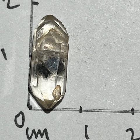 Quartz Lémurien Tangérine avec inclusions d'Anthraxonite