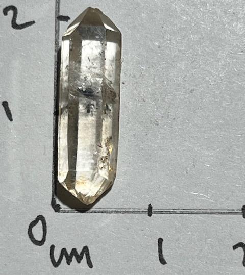 Quartz Lémurien Tangérine avec inclusions d'Anthraxonite