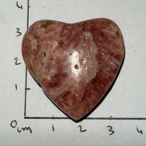 Coeur Rhodochrosite Cristallisée( Pérou)