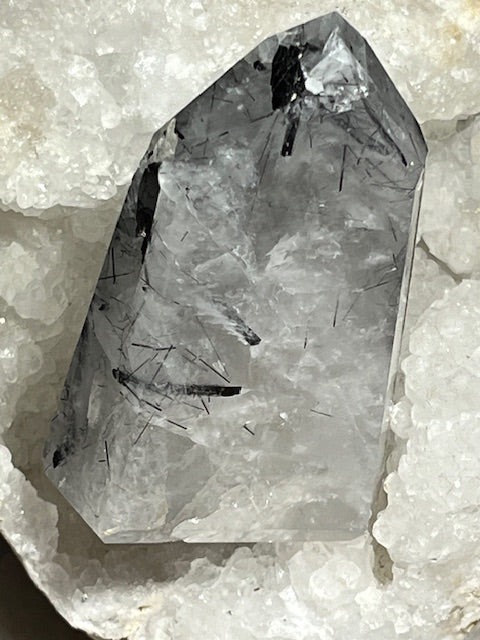 Tourmaline Quartz Heart