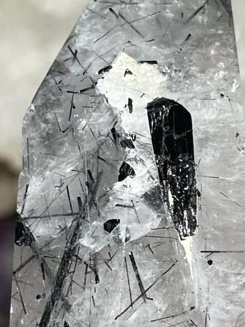 Tourmaline Quartz Heart