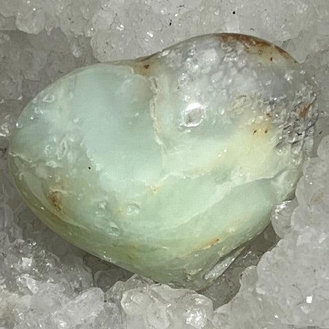 Coeur Chrysoprase OASIS DE CRISTAL