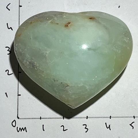 Coeur Chrysoprase OASIS DE CRISTAL