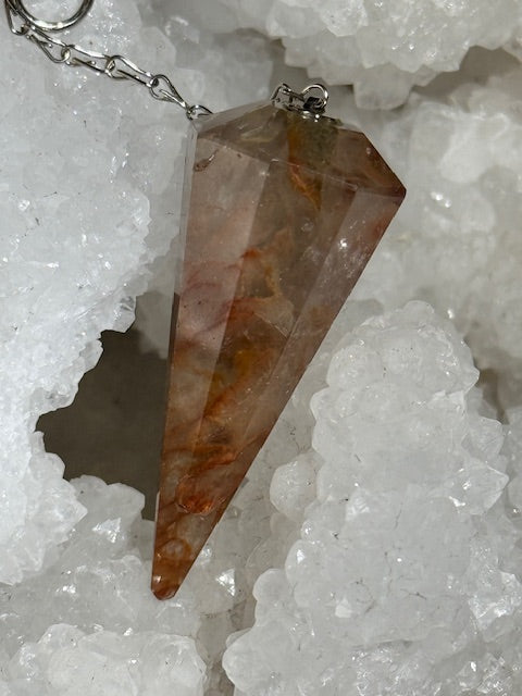 Pendule Quartz Queue de Coq (Amphibole)