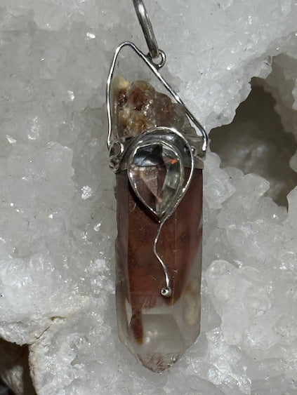 Quartz Queue de Coq (Amphibole)