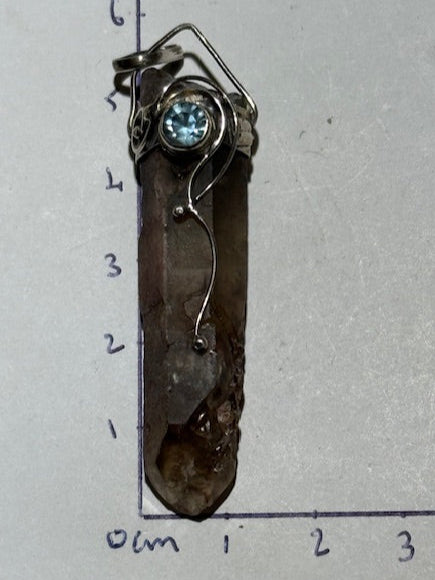 Quartz Queue de Coq (Amphibole)