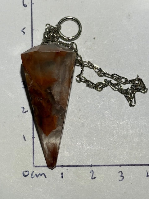 Pendule Quartz Queue de Coq (Amphibole)