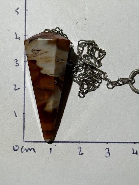 Quartz Rooster Tail Pendulum (Amphibolia)