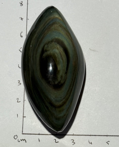 Obsidienne Manta Huichol Œil Céleste