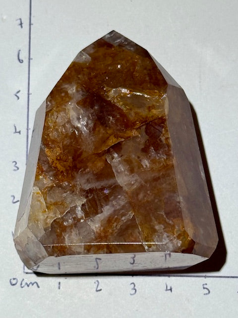 Pointe Quartz Hématoide Guérisseur