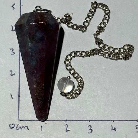 Ruby on Kyanite