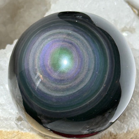 Obsidienne Arc en Ciel Œil Céleste