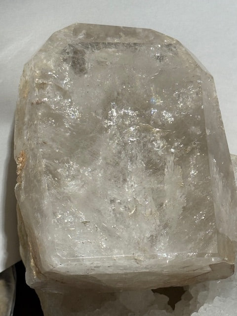 Quartz Lémurien Frappé par la Foudre – Manifestation / Temporel / Rutilé SPÉCIMEN RARE