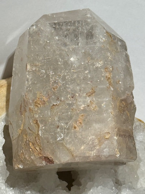 Quartz Lémurien Frappé par la Foudre – Manifestation / Temporel / Rutilé SPÉCIMEN RARE