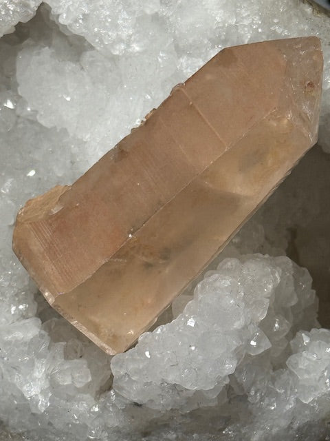 Quartz Lémurien Tangerine PONT ( Pénétrateur ou Enfant intérieur) Grade A