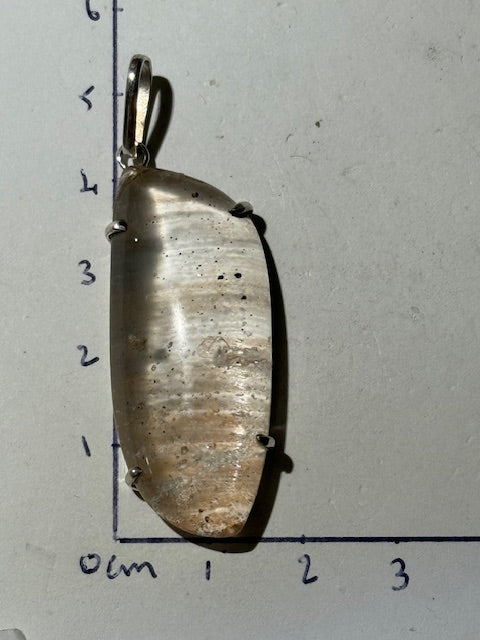 Pendenti Quartz  Lémurien Tangérine