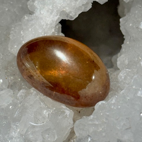 Quartz Aura Tangerine