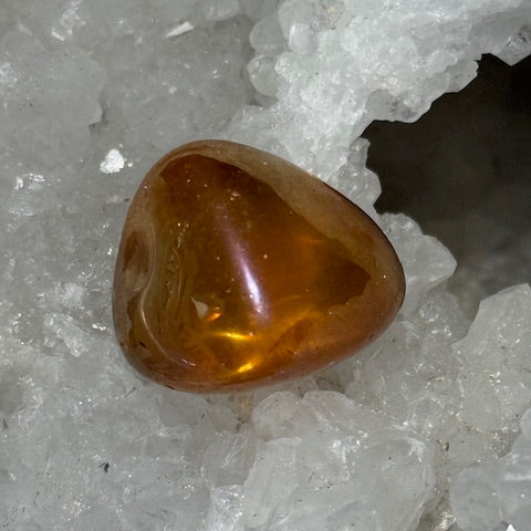 Quartz Aura Tangerine