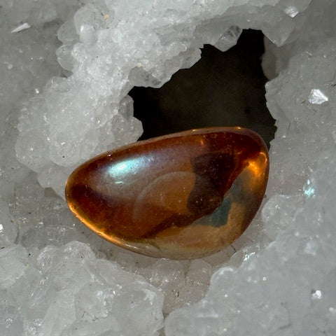 Quartz Aura Tangerine