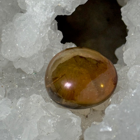 Quartz Aura Tangerine
