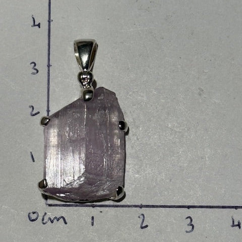 Pendentif Kunzite(Monture Argent)