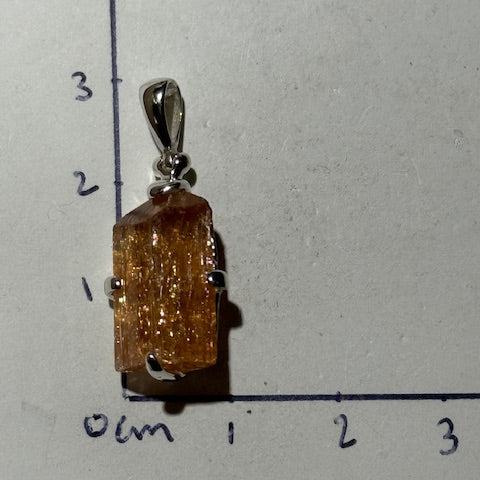 Pendentif  Topaze impériale 