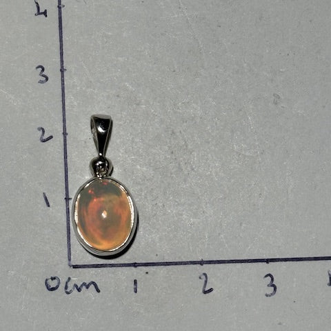Pendentif Opale Ethiopienne