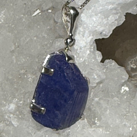Pendentif Tanzanite (Monture Argent)
