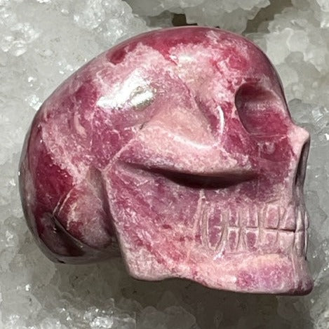 Crâne Rhodonite