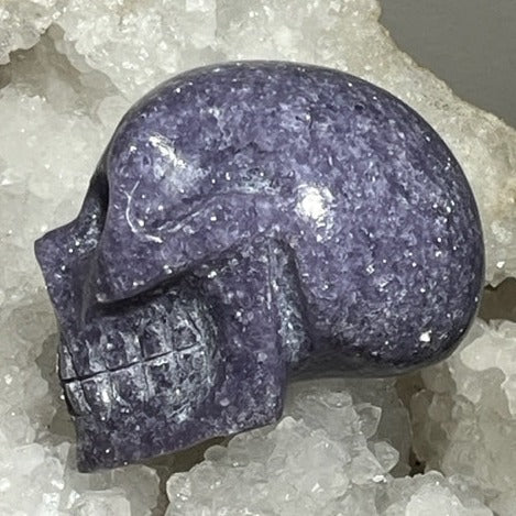 Crâne Lépidolite