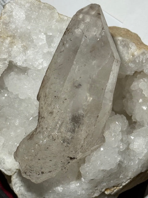 Quartz Lémurien  Frappé par la Foudre